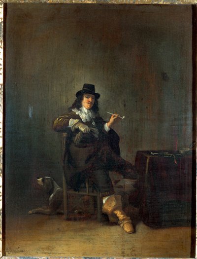 Pięć zmysłów: węch ... autorstwa Anthonie (1601-73) Palamedesz