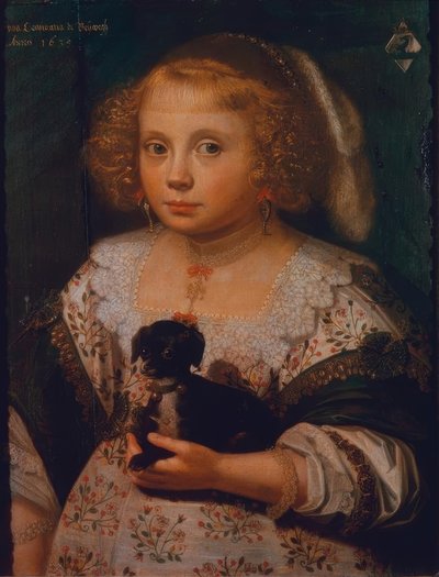 Portret dziecka Anny Constantia de Beijwegh autorstwa Anthonie Palamedesz