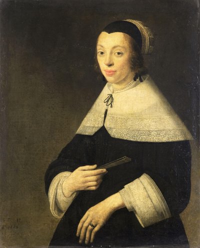 Portret młodej kobiety autorstwa Anthonie Palamedesz
