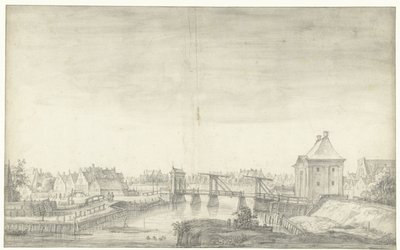 Trzeci Heiligewegspoort w Amsterdamie autorstwa Anthonie Waterloo