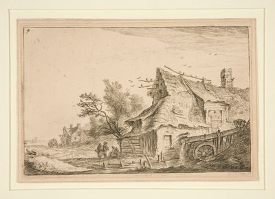 Wieś przy Młynie autorstwa Anthonie Waterloo