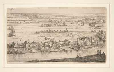 Wioska nad kanałem autorstwa Anthonie Waterloo