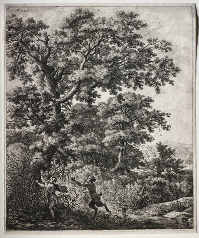 Pan i Syrinx. autorstwa Anthonie Waterloo