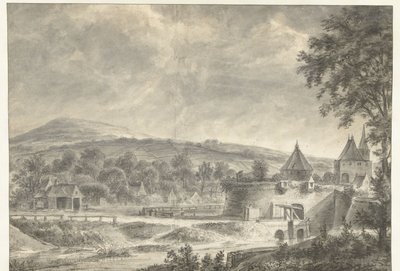 St. Janspoort w Arnhem autorstwa Anthonie Waterloo