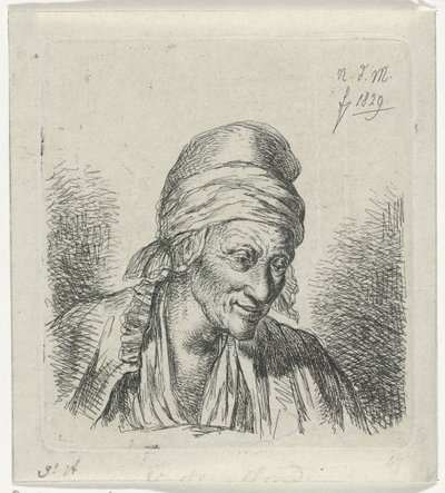 Stara kobieta po prawej autorstwa Anthonie Willem Hendrik Nolthenius de Man