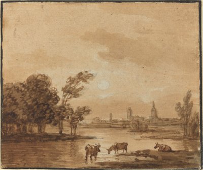 Krajobraz autorstwa Anthonie van Borssom