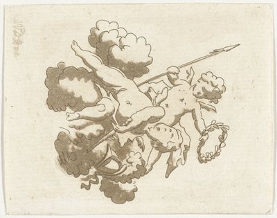 dwa putty autorstwa Anthonie van den Bos