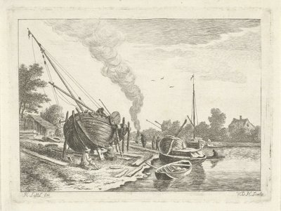 Stocznia autorstwa Anthonij van der Haer