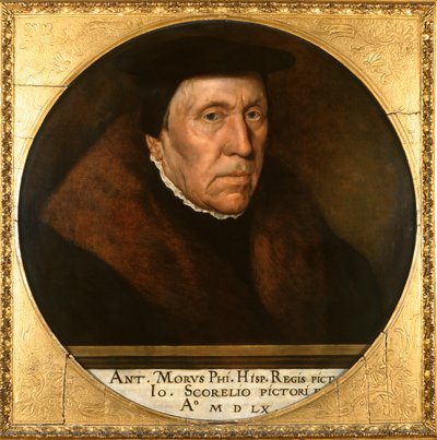 Jan van Scorel (1495-1562) 1560 (olej na panelu) autorstwa Anthonis van Dashorst Mor