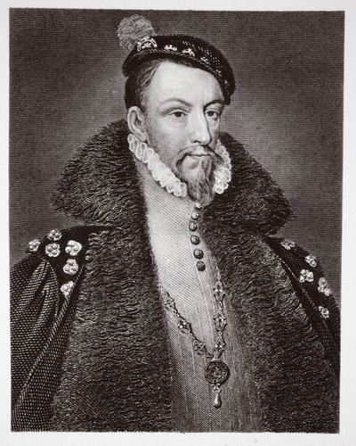 Thomas Radclyffe, hrabia Sussex, grawerowane przez H. Robinsona autorstwa Anthonis van Dashorst Mor