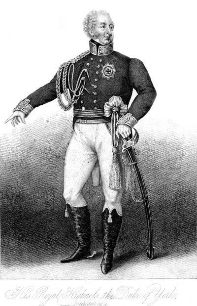 Jego Królewska Wysokość Książę Yorku, ok. XIX w. autorstwa Anthony Cardon