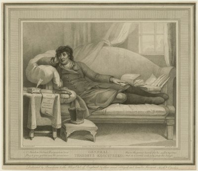 Tadeusz Kosciuszko 1746-1817, 1798. autorstwa Anthony Cardon