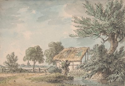 Krajobraz w pobliżu Watford, Hertfordshire autorstwa Anthony Devis