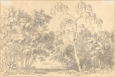 Zalesiony krajobraz autorstwa Anthony Devis