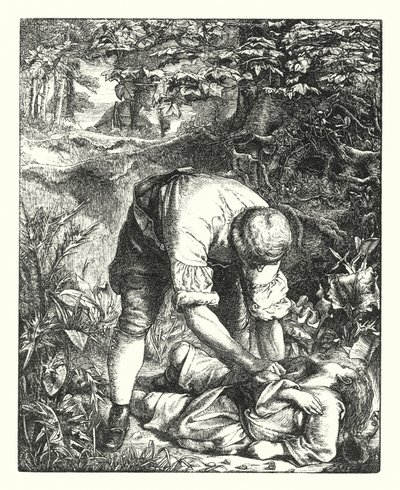 Podróż życia (grawerunek) autorstwa Anthony Frederick Augustus (after) Sandys