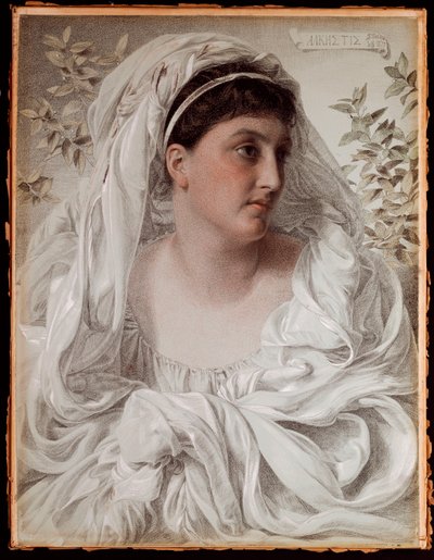 Alkestis: portret Lady Donaldson, 1877 autorstwa Anthony Frederick Augustus Sandys