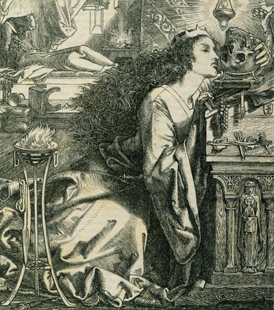 Rosamunda, królowa Longobardów autorstwa Anthony Frederick Augustus Sandys