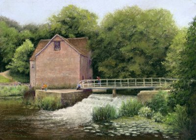 Sturminster Newton Mill, 2006 r. autorstwa Anthony Rule