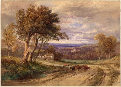 Przeorat Lanercost autorstwa Anthony Vandyke Copley Fielding