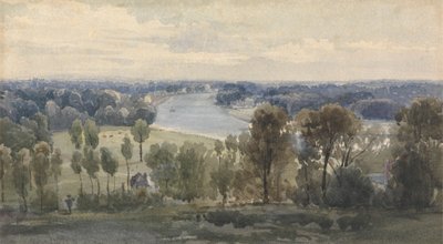 Richmond Hill autorstwa Anthony Vandyke Copley Fielding