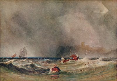 Burza z Whitby, 1851, 1930. autorstwa Anthony Vandyke Copley Fielding