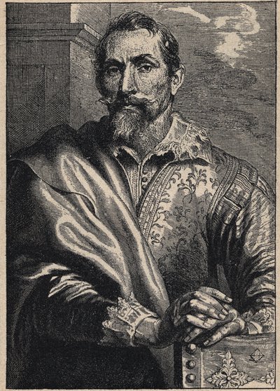 Portret Syndersa (Franciscus Snyders) (Frans Snyders lub Snijders) 1579-1657 autorstwa Anthony