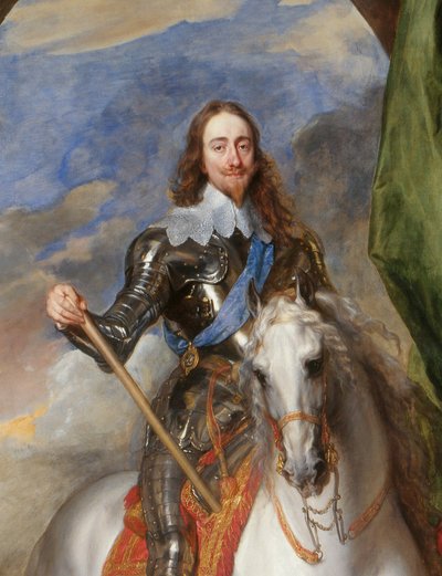 Karol I (1600-1649) z panem de St Antoine autorstwa Anthony van Dyck