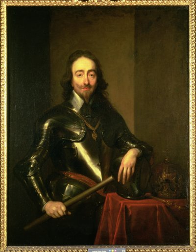 Karol I (1600-49) autorstwa Anthony van Dyck