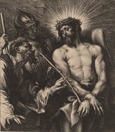 Chrystus ukoronowany cierniem, prawdopodobnie 1630 r. autorstwa Anthony van Dyck