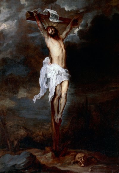 Ukrzyżowanie, ok. 1621-1625, Anton van Dyck (1599-1641), olej na płótnie autorstwa Anthony van Dyck