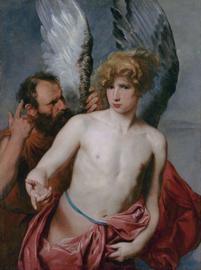 Dedal i Ikar autorstwa Anthony van Dyck