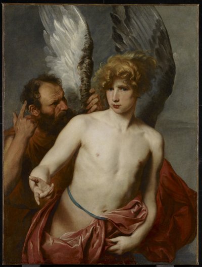 Dedal i Ikar, ok. 1620 autorstwa Anthony van Dyck