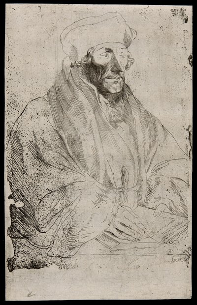 Desiderius Erasmus autorstwa Anthony van Dyck