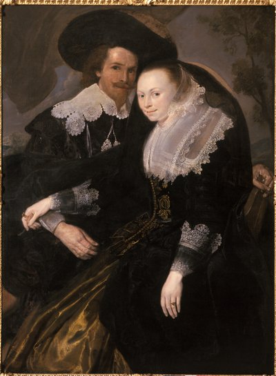 Portret podwójny, ok. 1630 autorstwa Anthony van Dyck