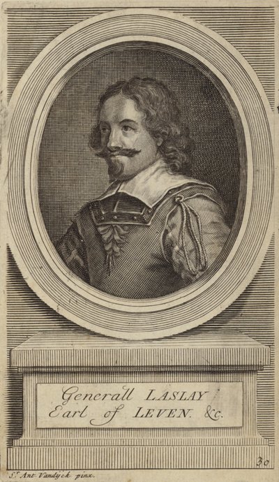 Generał Leslie autorstwa Anthony van Dyck
