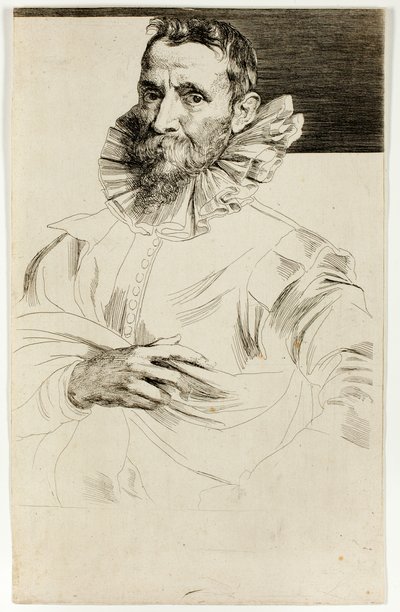 Jan Brueghel Starszy autorstwa Anthony van Dyck