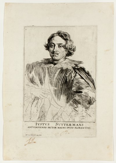 Justus Suttermans autorstwa Anthony van Dyck