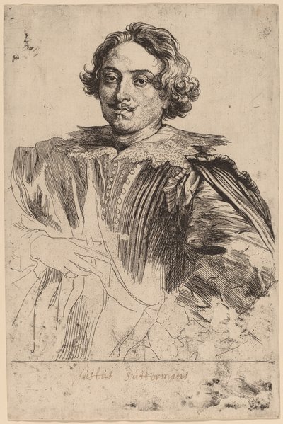 Justus Suttermans, prawdopodobnie 16261641. autorstwa Anthony van Dyck