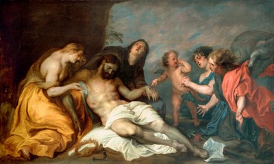 ""Lamentation sur la mort du christ"" (Lamentacja nad Chrystusem) Obraz Anthony