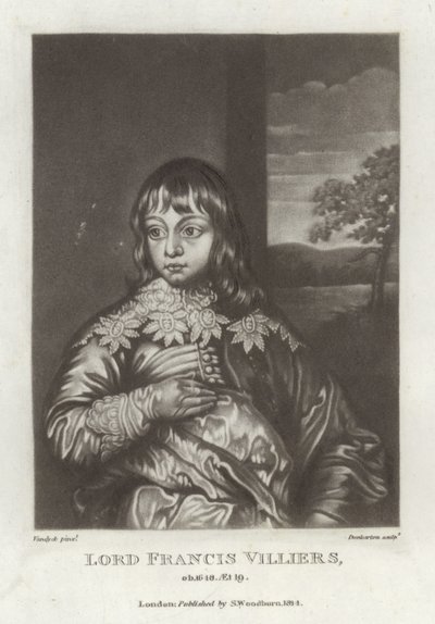 Lord Francis Villiers autorstwa Anthony van Dyck