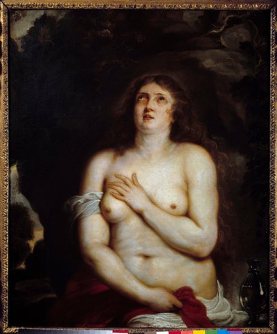 Magdalena. Przedstawienie św. Marii Magdaleny w ekstazie. Obraz Antona Van Dycka (1599-1641) autorstwa Anthony van Dyck