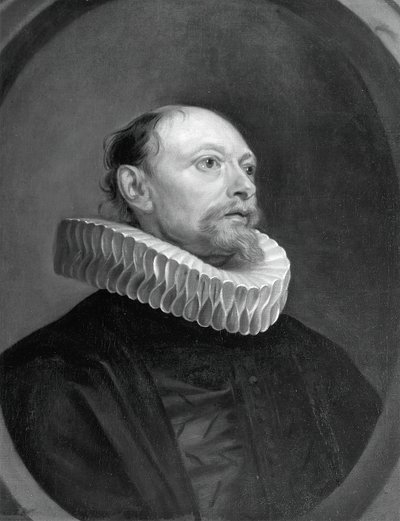 Człowiek z kryzą, XVII wiek. autorstwa Anthony van Dyck