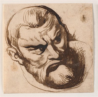 Mandehoved autorstwa Anthony van Dyck