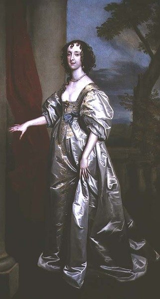 Margaret Smith, która poślubiła Hon. Thomas Carey, później Lady Herbert autorstwa Anthony van Dyck