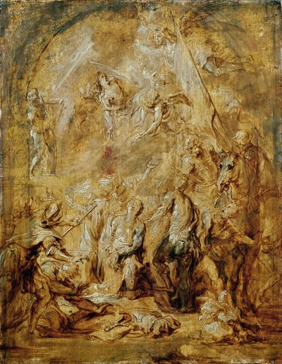 Męczeństwo św autorstwa Anthony van Dyck