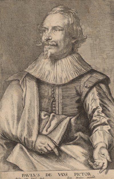 Paul de Vos, prawdopodobnie 16261641. autorstwa Anthony van Dyck