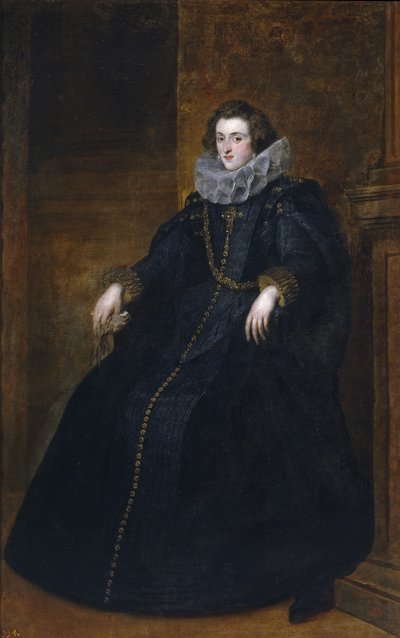 Policena Spínola, markiza Leganés autorstwa Anthony van Dyck