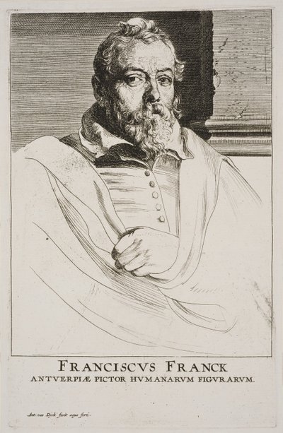 Portret Fransa Franckena autorstwa Anthony van Dyck