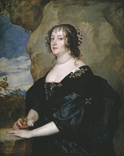 Portret Beatrice, hrabiny Oksfordu autorstwa Anthony van Dyck