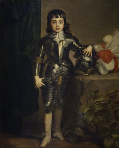 Portret Karola II Anglii jako dziecka autorstwa Anthony van Dyck
